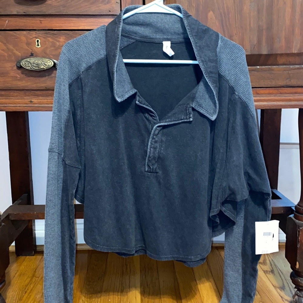 NWT Anthropologie daily practice pullover